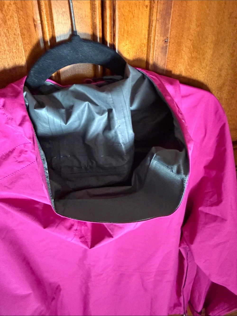 Outdoor Research Women Pink Hooded Trench Coat - Picture 10 of 15